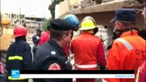 فرق الإنقاذ العراقية تواصل انتشال الجثث من تحت أنقاض المباني