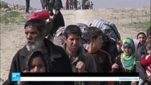 المخيمات صارت مكتظة بعد فرار عدد كبير من المدنيين من الموصل