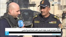 الفريق السعدي يستعرض سير العمليات العسكرية في غرب الموصل