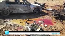 سوريا: عشرات القتلى في تفجير استهدف معارضين تدعمهم تركيا بمدينة الباب