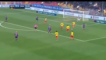 Goal HD Crociata Benevento 0-1 Crotone 18.02.2018