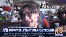 L'émotion de la mère de Martin Fourcade à Font-Romeu après sa 4e médaille d'or