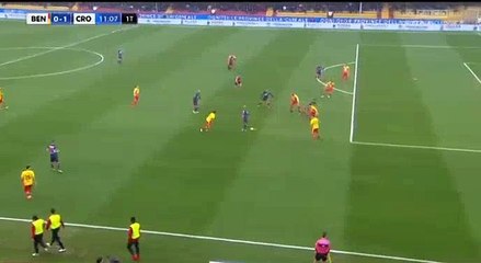 Giovanni Crociata Goal HD - Benevento	0-1	Crotone 18.02.2018