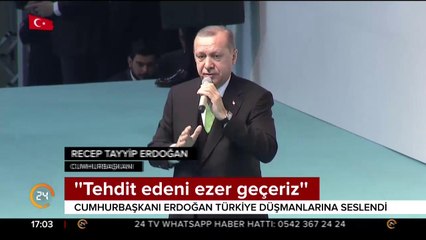Türkiye düşmanlarına seslendi