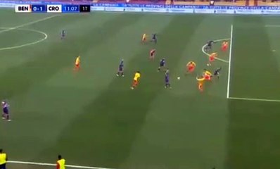 Giovanni Crociata Goal HD - Benevento 0-1 Crotone 18.02.2018