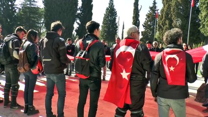 Motorsikletçilerden Zeytin Dalı Harekatı'na destek konvoyu - DENİZLİ