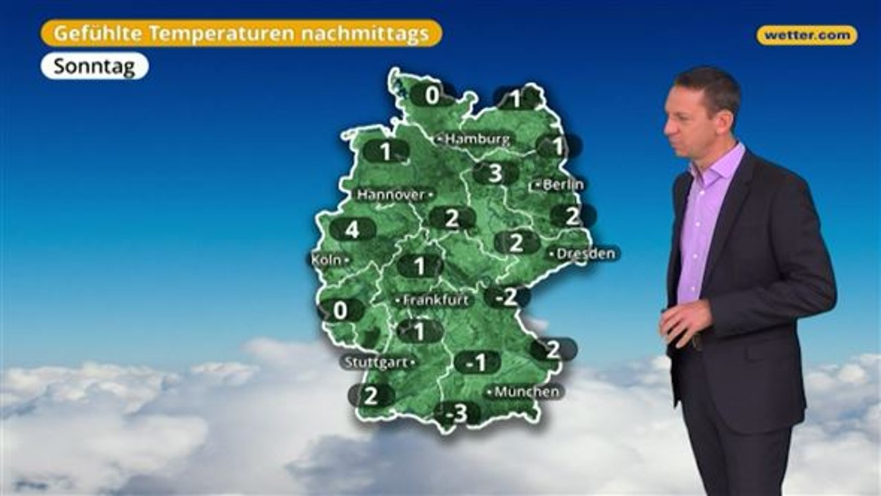 Das Wetter in Deutschland am 18. Februar 2018