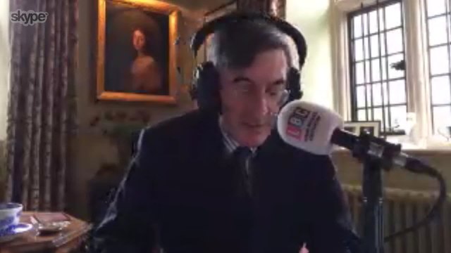 Jacob Rees-Mogg speaks to Henry Bolton
