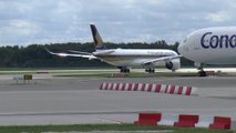 Airbus A350-900 Singapore Airlines Take off at EDDM-Munich Airport (1080/50P)