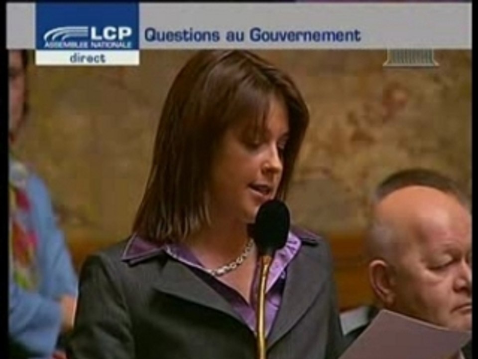 Intervention Sylvia Pinel à l'Assemblée (23.11.07)