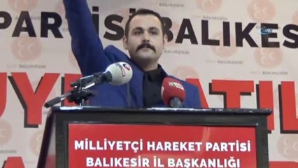 Balıkesir MHP'ye Bin 100 Yeni Üye