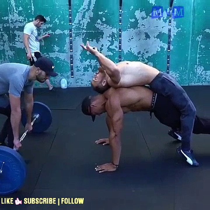 FRIENDLY WORKOUT OFTWO CALISTHENICS MONSTER | IKA CATCHER VS ISLAM BADURGOV