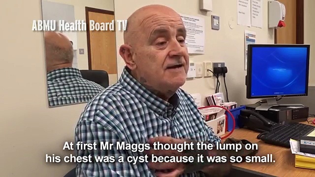 Grandad receives first 3D printed rib cage in Britain as he battles huge chest tumour - YouTube