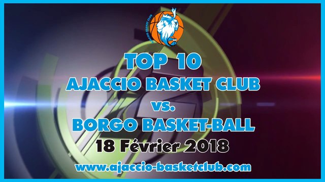 AJACCIO BASKET CLUBTOP 10 ABC vs BORGO coupe de Corse
