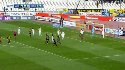 Ognjen Vranjes Goal HD - AEK Athens FC 1 - 0 Xanthi FC - 18.02.2018 (Full Replay)