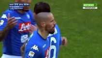 Marek Hamsik  Goal HD - Napoli	2-0	Spal 18.02.2018
