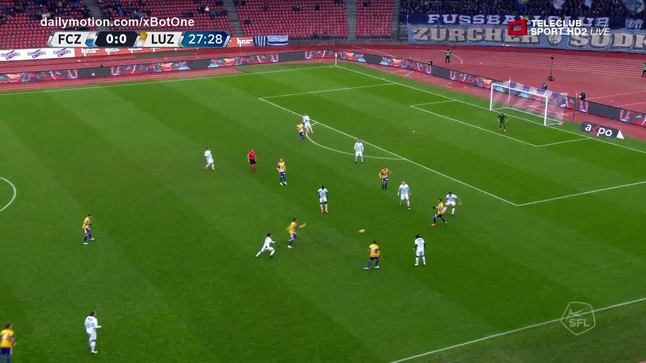 Christian Schneuwly Goal HD - FC Zurich 0 - 1 Luzern - 18.02.2018 (Full Replay)