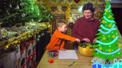 CBeebies  Down On The Farm - Make a Christmas tree picture