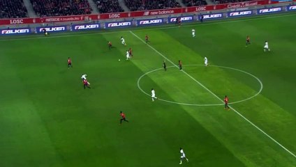 Bertrand Traoré  Goal HD - Lille 0-1 Lyon 18.02.2018