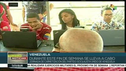 Venezuela: PSUV inicia proceso de carnetización de sus miembros