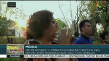 México: tras sismo, un millón de usuarios siguen sin electricidad