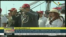 Maduro preside ceremonia del 80 buque escuela Simón Bolívar