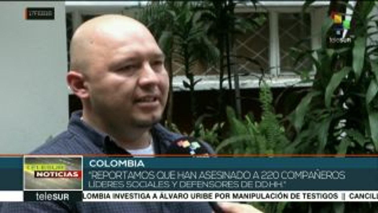 Colombia: Cumbre Agraria pide solución a problemas rurales