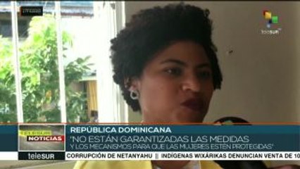 Exigen combatir la violencia contra la mujer en República Dominicana