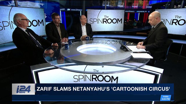 THE SPIN ROOM | Netanyahu brandishes Iranian drone 'piece' | Sunday, February 18th 2018