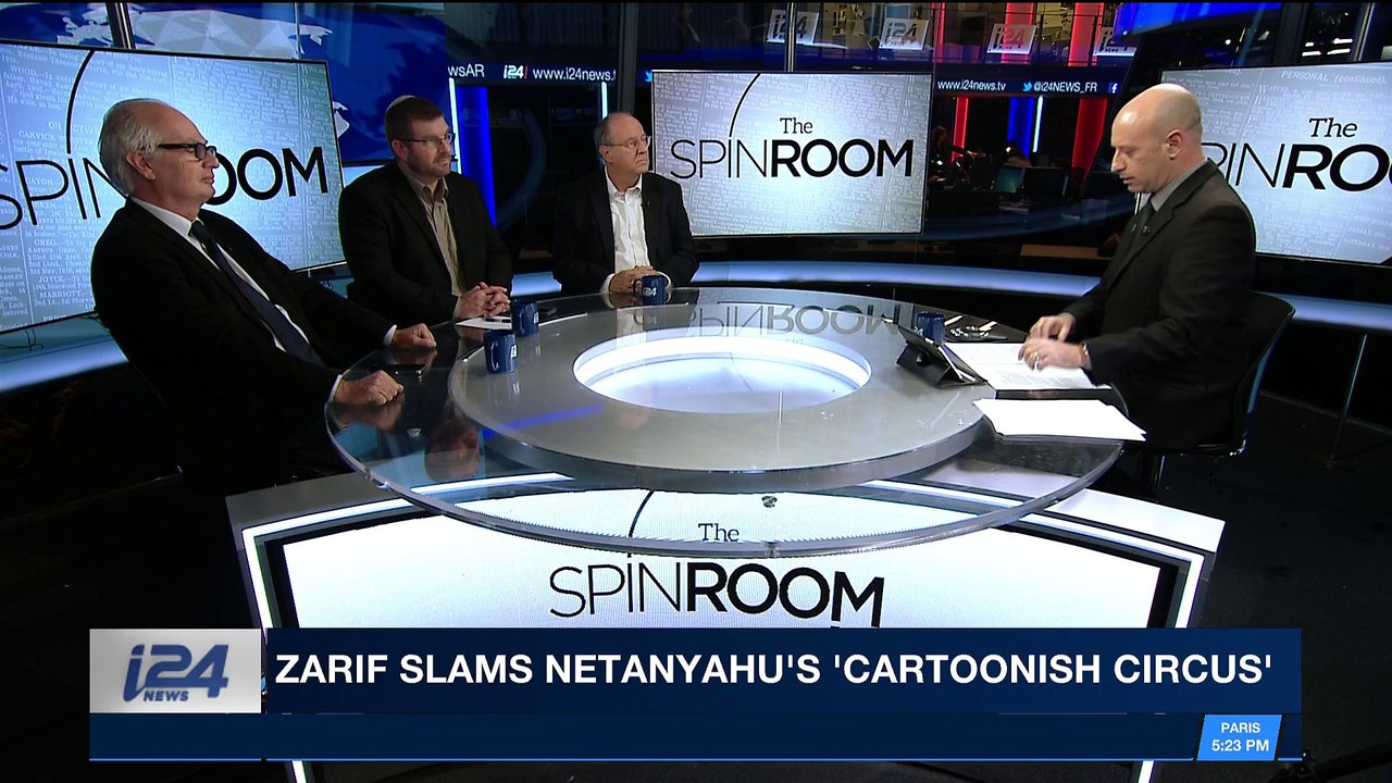 THE SPIN ROOM | Netanyahu brandishes Iranian drone 'piece' | Sunday, February 18th 2018