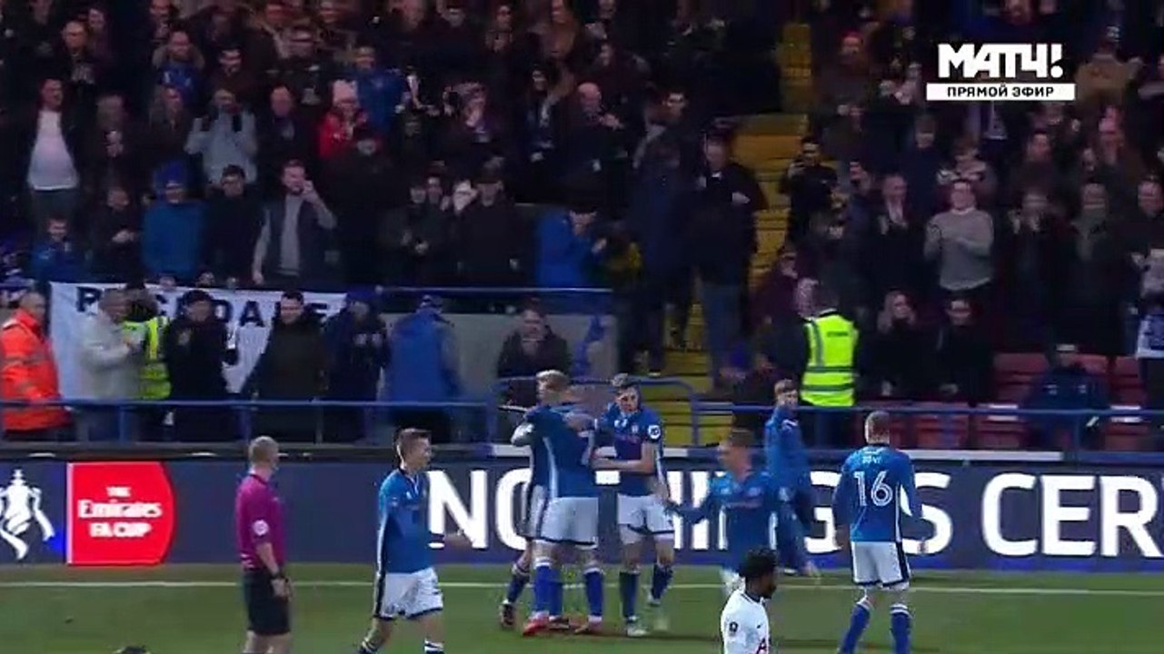 Ian Henderson Goal HD - Rochdale	1-0	Tottenham 18.02.2018