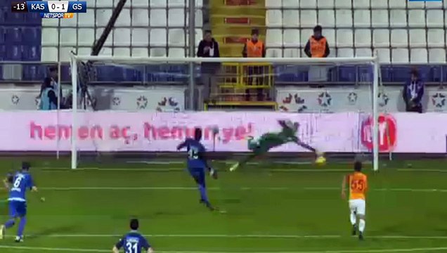 Mbaye Diagne (Penalty) Goal HD - Kasimpasa 1-1 Galatasaray 18.02.2018