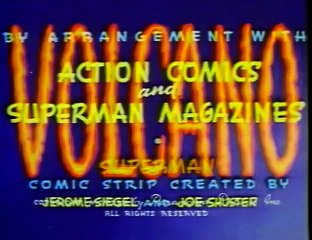 Superman 1940s cartoons - Episode 08 - Volcano - Max Fleisher Studios