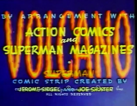 Superman 1940s cartoons - Episode 08 - Volcano - Max Fleisher Studios