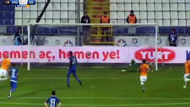 Kasimpasa 1-1 Galatasaray Mbaye Diagne Penalty Goal HD - 18.02.2018