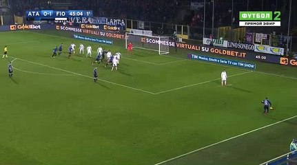 Andrea Petagna Goal HD - Atalanta	1-1	Fiorentina 18.02.2018