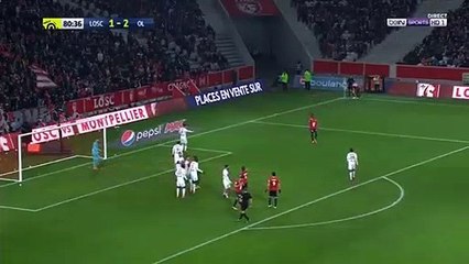 Résumé Lille - Lyon buts Luiz Araujo 2-2