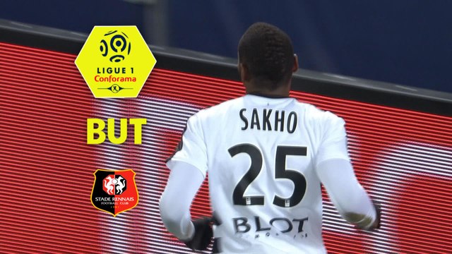 But Diafra SAKHO (9ème) / SM Caen - Stade Rennais FC - (2-2) - (SMC-SRFC) / 2017-18