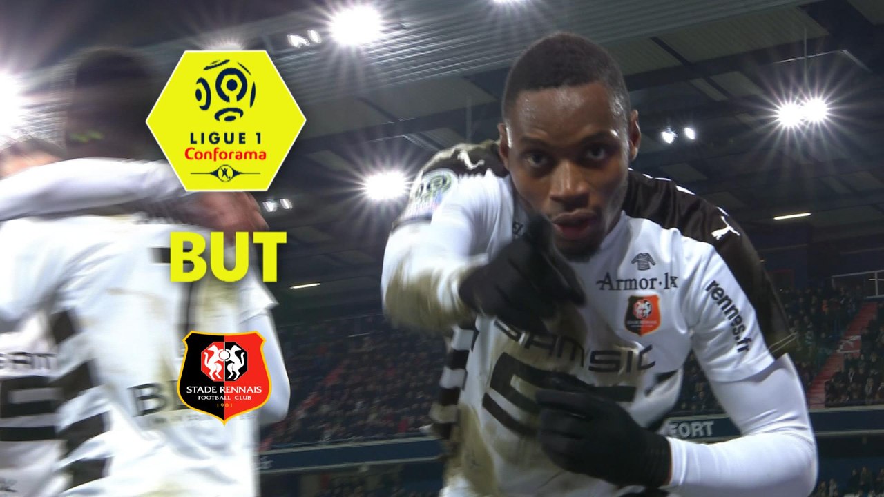 But Diafra SAKHO (21ème) / SM Caen - Stade Rennais FC - (2-2) - (SMC-SRFC) / 2017-18