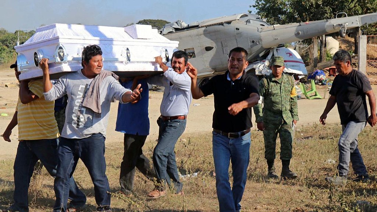 Mexiko: 13 Tote bei Hubschrauber-Absturz