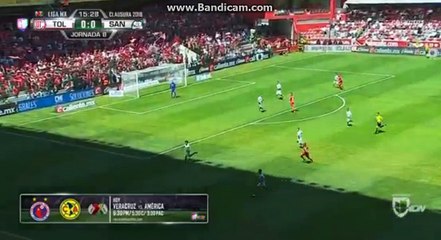 F.Uribe Goal HD - Toluca 1 - 0 Santos Laguna 18.02.2018