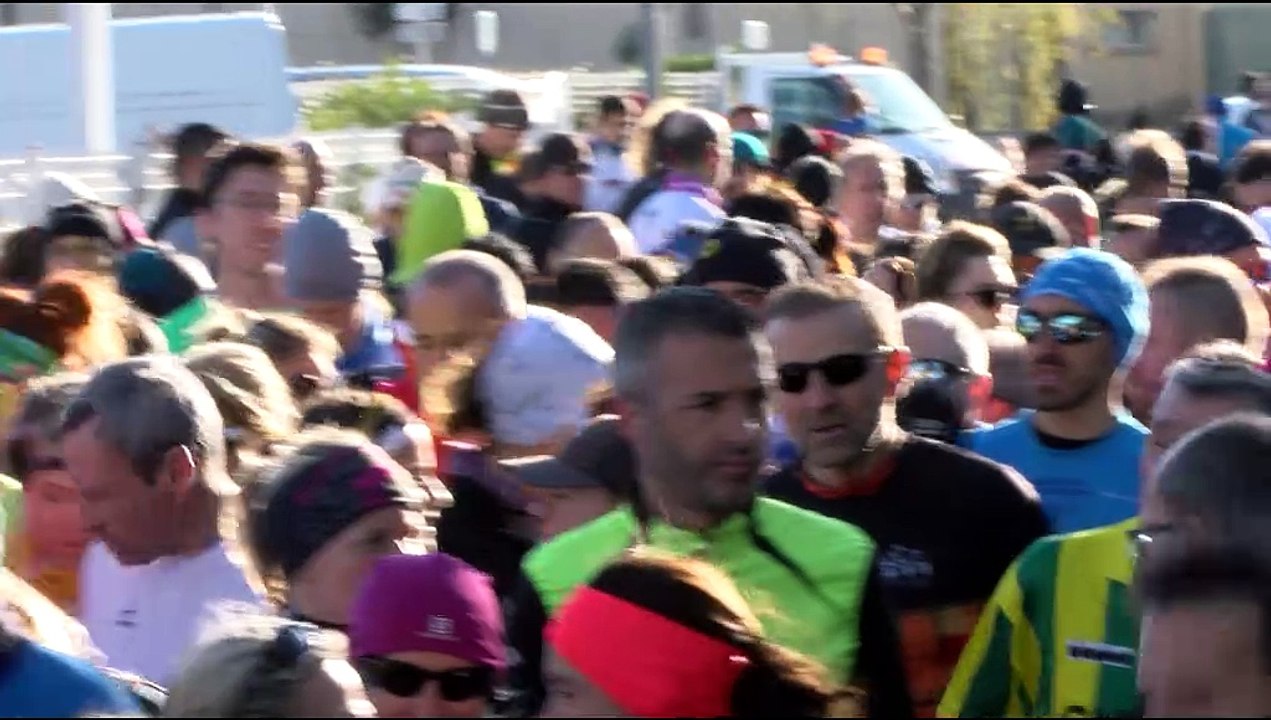 Geneviève Buhler, ravie de la dixième édition de la Boucle de Valtrède, tous comme les coureurs.