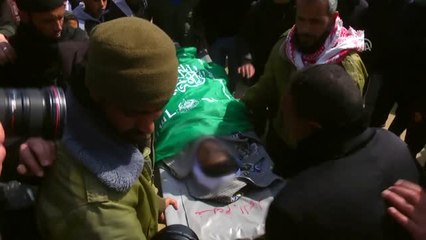 Gazze Şehitlerini Uğurladı