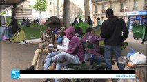 فرنسا: عشرات المهاجرين ينتظرون أوراقهم في الشارع
