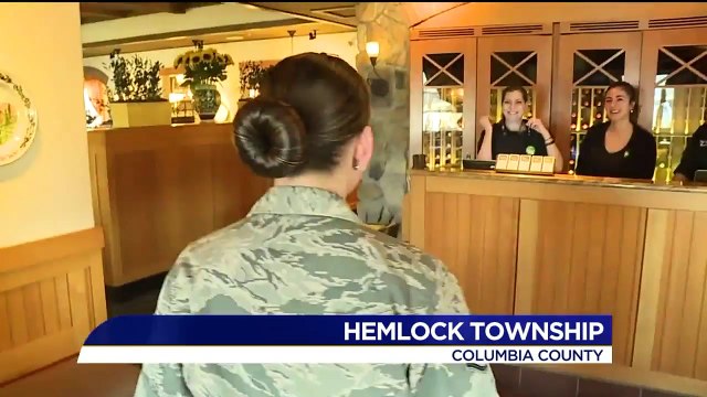 Mother Serving Overseas in Air Force Surprises Seven-Year-Old Son