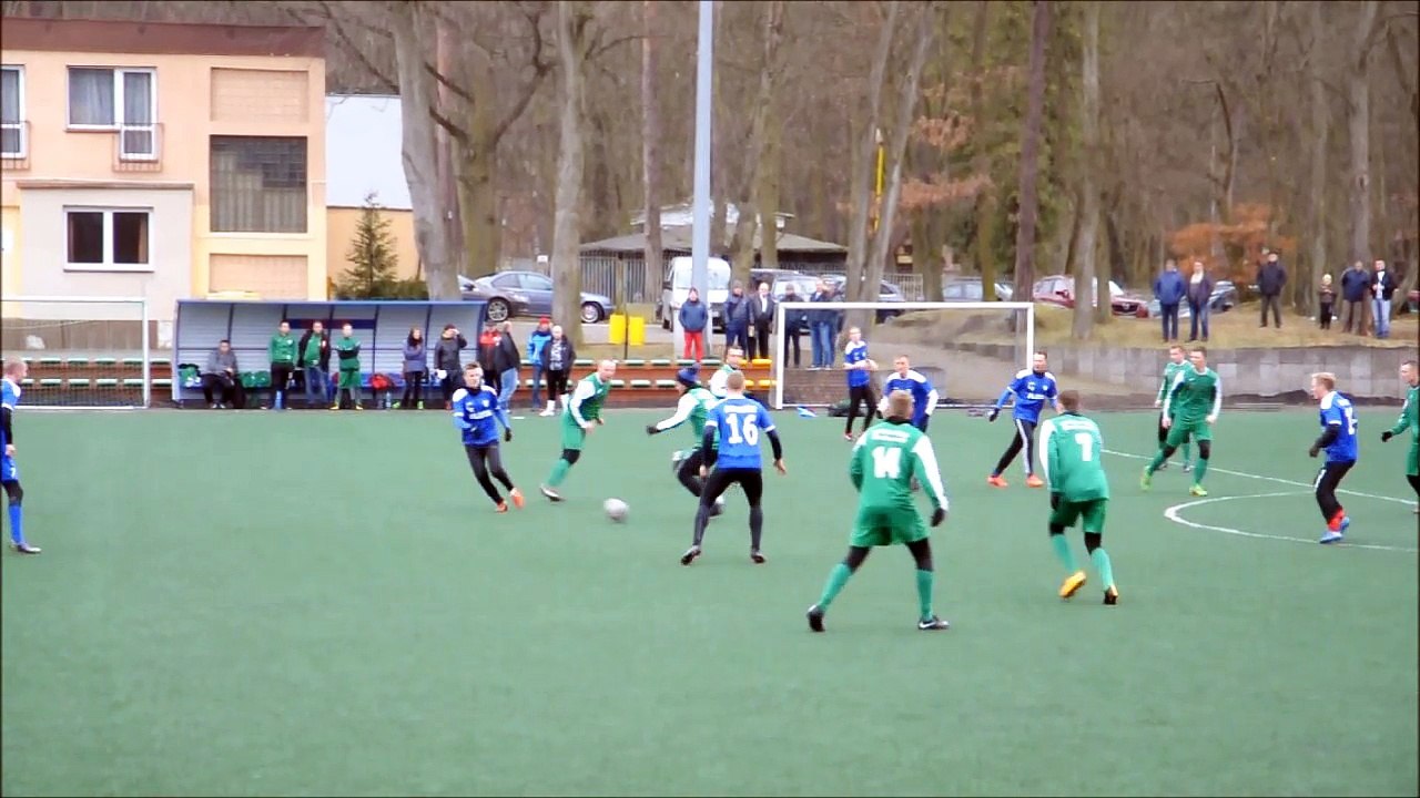Sparing Flota Świnoujście  7 - 0 ( 4 - 0 ) Grün Weiß Nadrensee I połowa