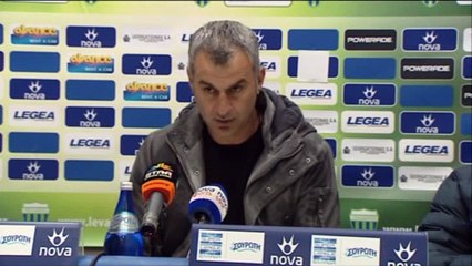 Λεβαδειακός-Παναιτωλικός 1-2 (Συνέντευξη Τύπου προπονητών)