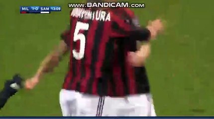 Giacomo Bonaventura Goal HD - AC Milan 1-0 Sampdoria 18.02.2018
