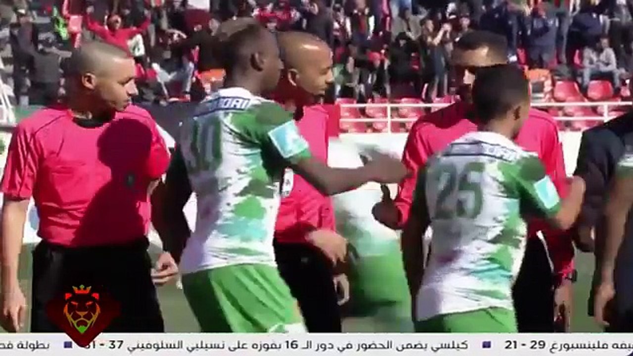 تقرير رائع عن فوز الجيش الملكي على الرجاء البيضاوي