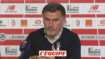 Galtier «Il faut apprécier ce point du match nul» - Foot - L1 - OL